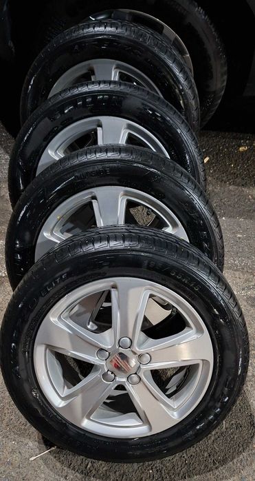 Set 4 roti Seat + roata rezerva 195/55R15