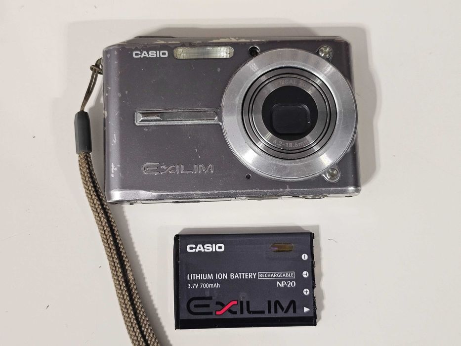 Y2K Aparat foto digital compact Casio EX S500 5MP 3xZoom