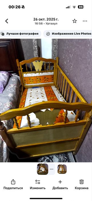 350минг сум шу ходунок+велек+ кроват (худди расмдек турган янги)