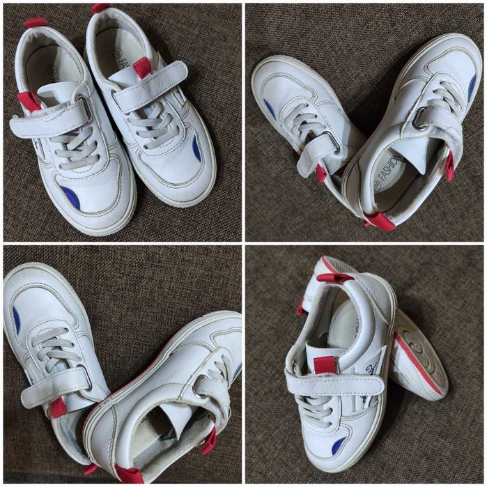 Кроссовки кожаные 28 размер