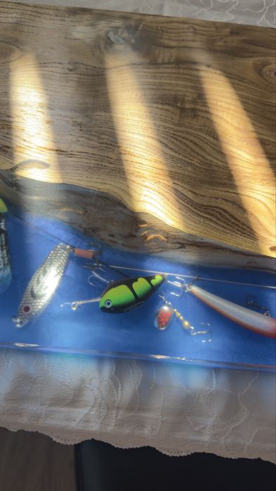 Нещо и за рибарите от епоксидна смола и дърво