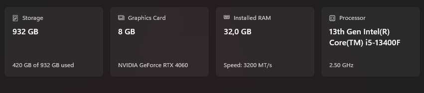 Igravoy komyuter sotiladi | RTX 4060