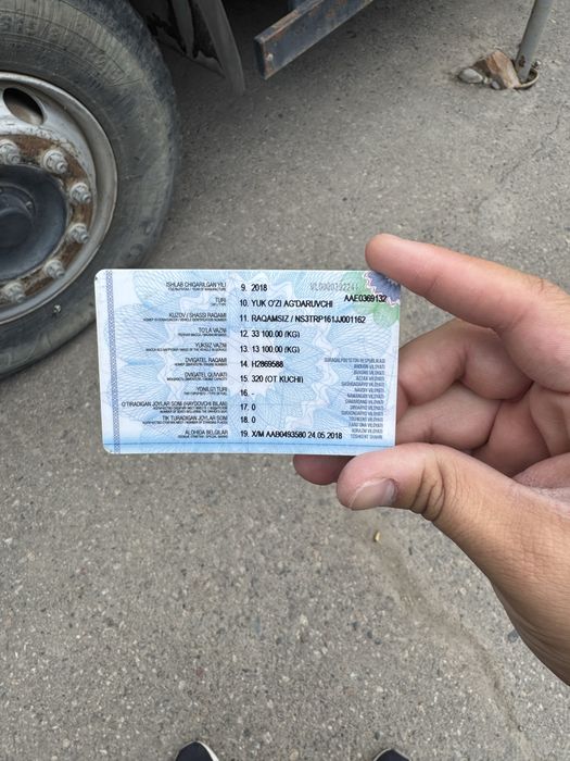 Камаз евро 6520 сотилади