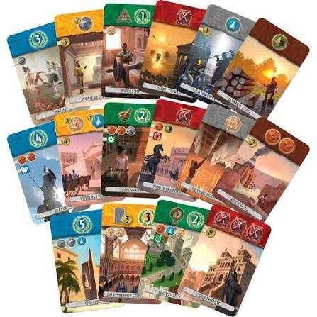 Настолна игра за двама 7 Wonders Duel /най-добрата игра за двама!!!/