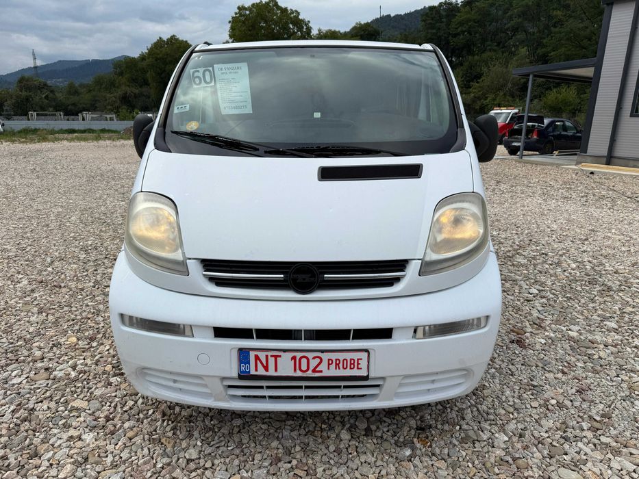 Opel vivaro  trafic 2005 1.9 tdi 5 locuri