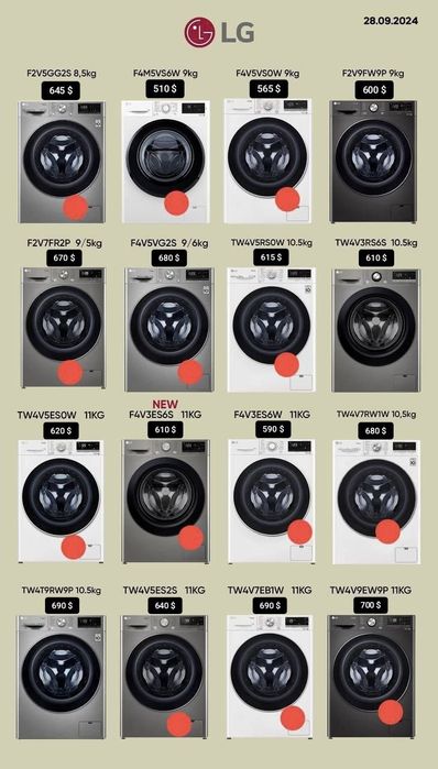 Стиральная машина LG оптом и в розницу доставка по городу