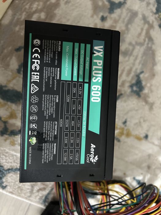 Блок питания VX PLUS 600w