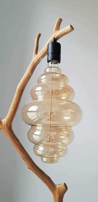 Lampadar de podea din lemn (handmade)