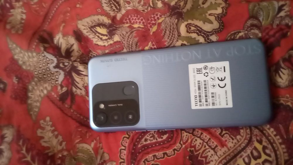 Tecno spark zur ishlaydi