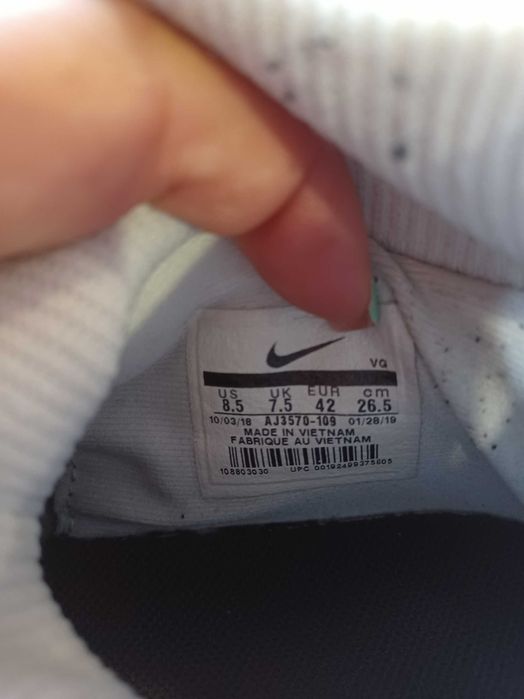 Nike Mercurial  CR7 .Стоножки за футбол с чорап.