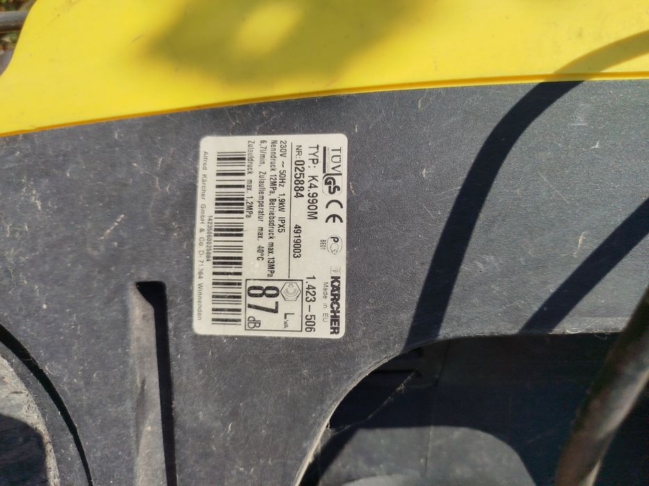 Водоструйка Kärcher K4.990
