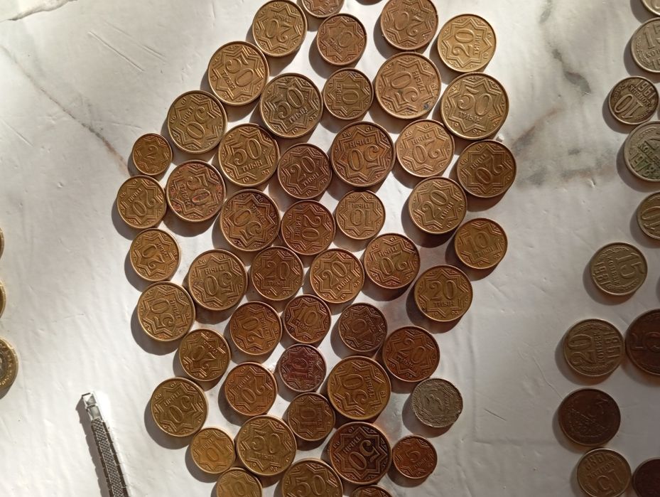 Продам монеты СССР, КЗ,РФ