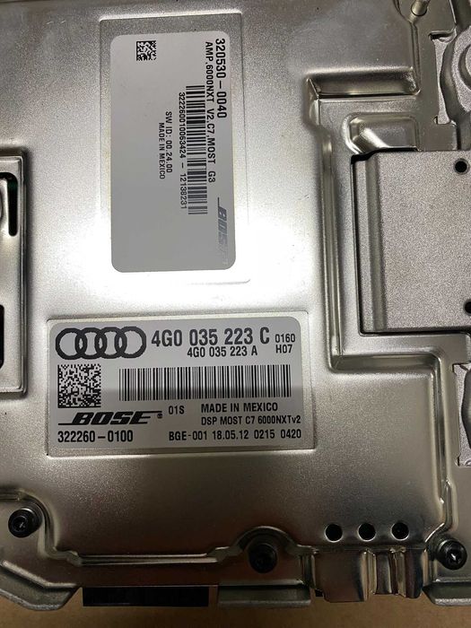 Amplificator statie audio Bose Audi A6 A7 A8 4g0035223c Pitesti