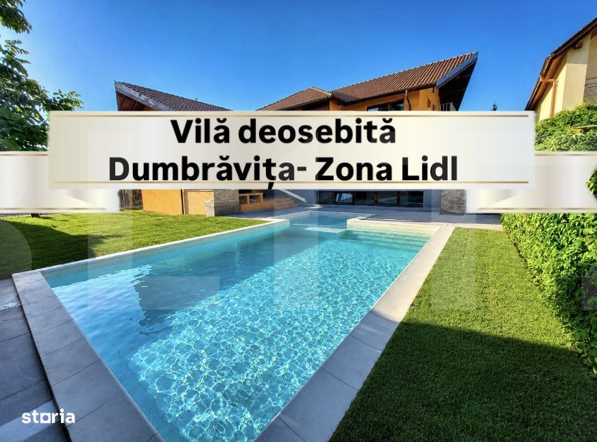 Vila deosebita cu piscina, Dumbravita(Zona Lidl)