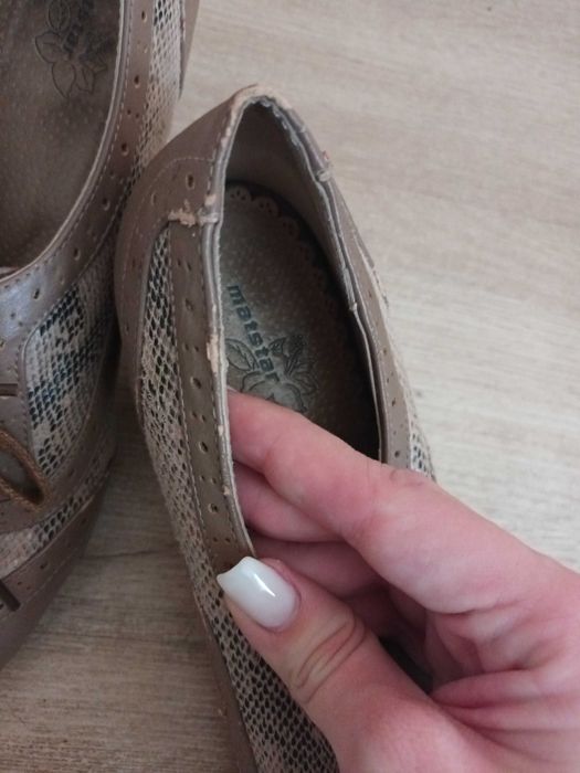 Дамски кафяви обувки 41 номер