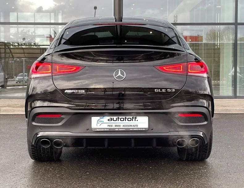 Difuzor 53AMG GLE Coupe C167 (2019+) Full negru lucios