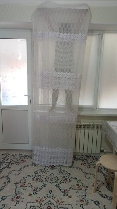 Тюль белый бу срочно