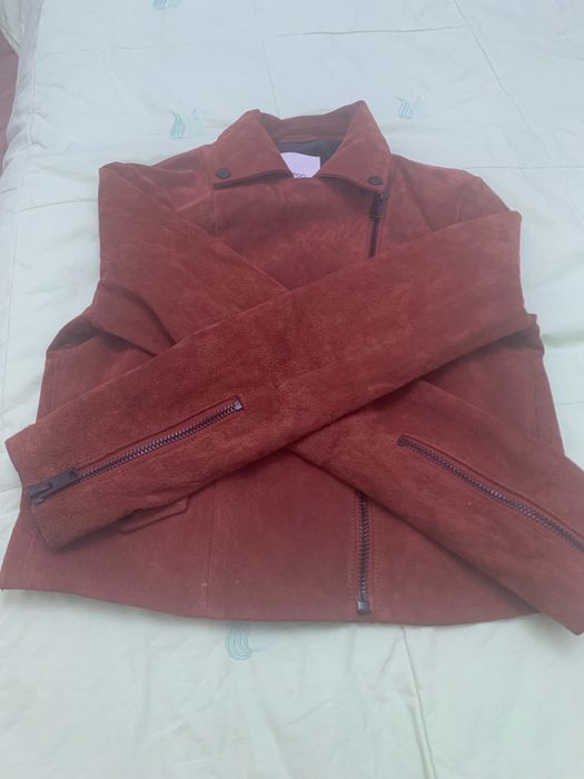 Куртка замшевая, размер S