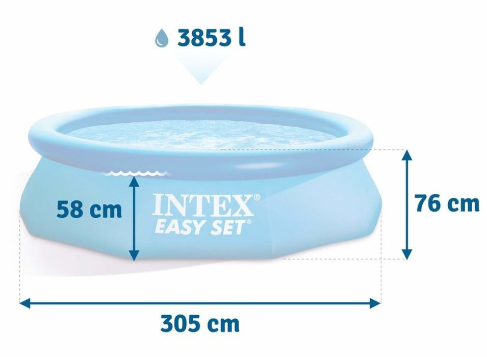 Надувные бассейны intex Basseyn 305x76