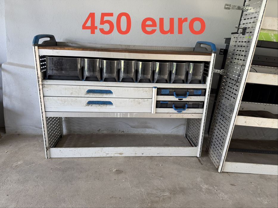 Raft metalic duba Sortimo/Modul System