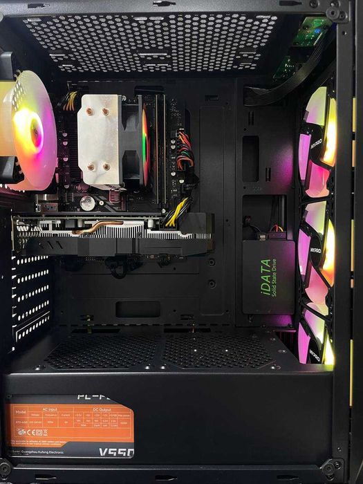 H610 / i3 12100F / RX 580 8GB / 8GB / SSD 256GB