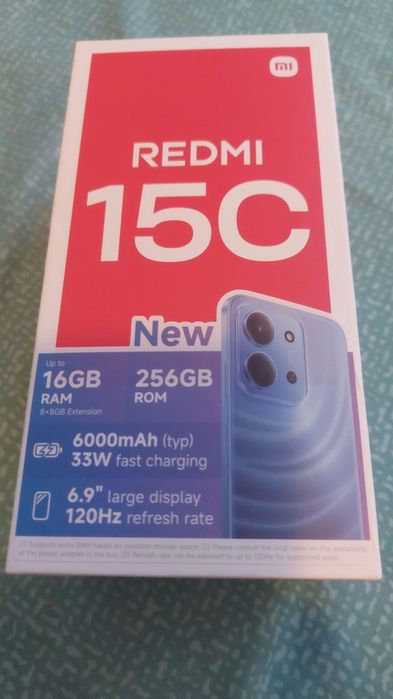 Atenție La Descriere Redmi 15c  De 8gb RAM REALI 256 GB Memorie Pozele Sunt Reale