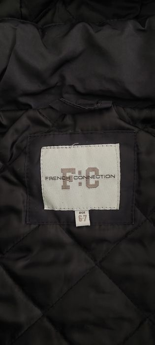 French Connection парка teddy bear 6-7 г. Зимно дебело яке за момиче