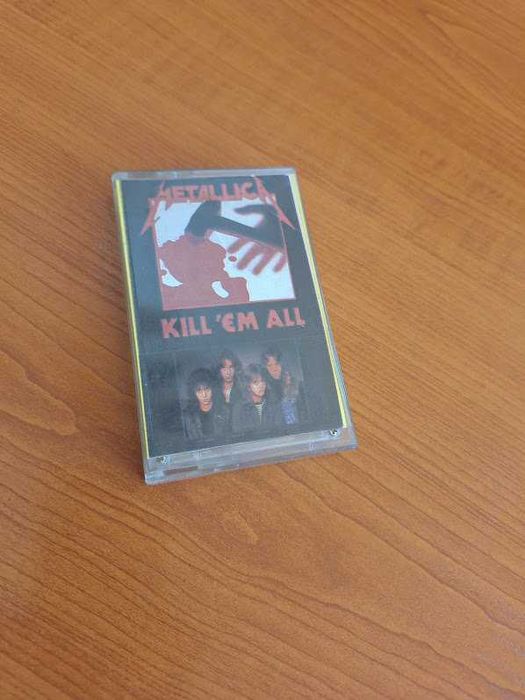 Metallica. Лот 5 касети. Качествен оригинален студиен запис, кутия, обложка.
