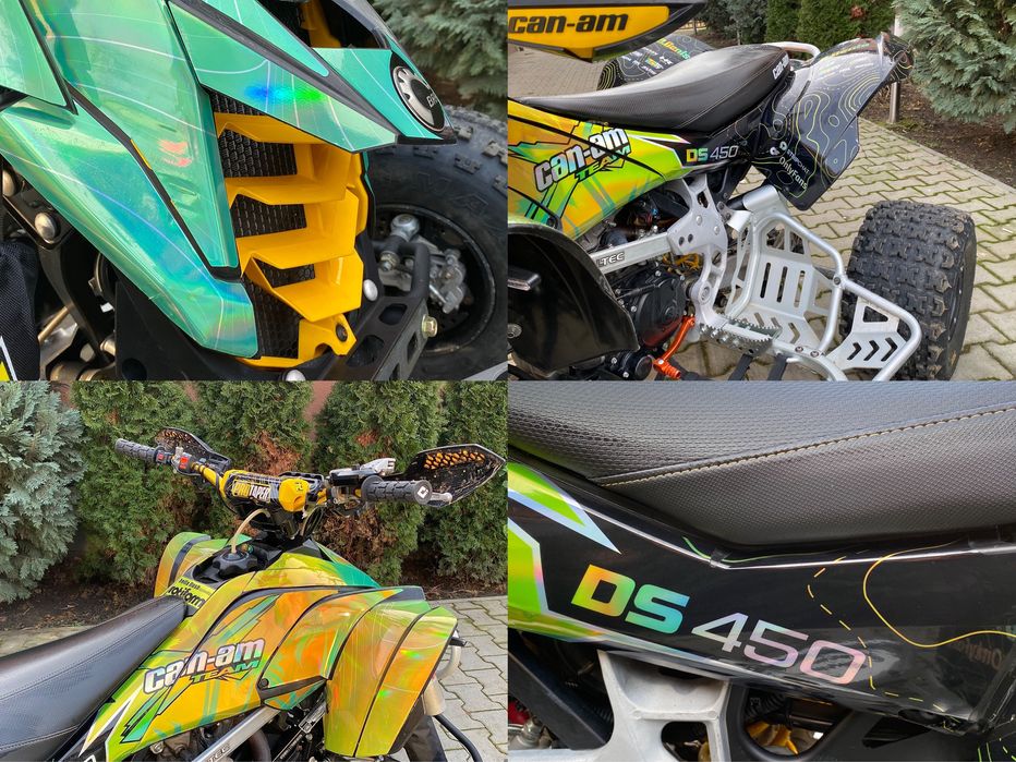 Can-Am Ds 450 Nr Negru !