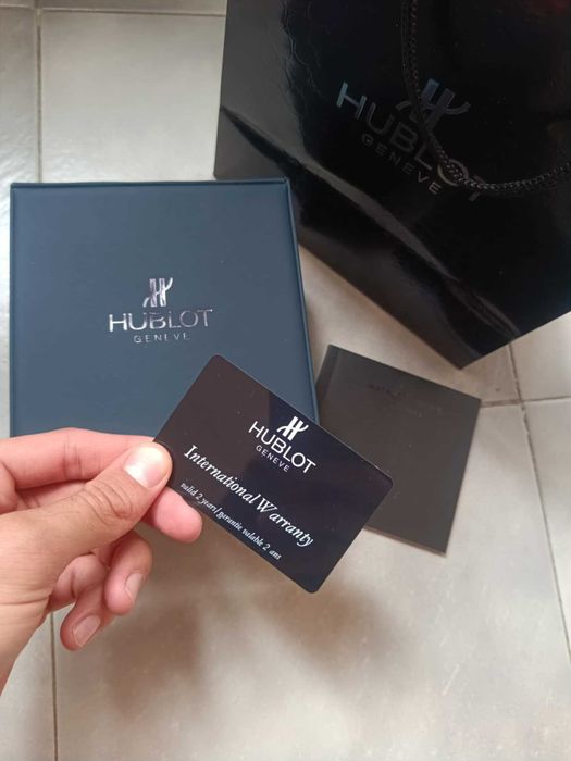 Мъжки часовник Hublot Classic Fusion Silver Автоматичен-кварцов