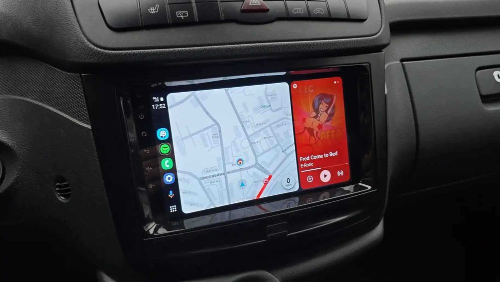 PROMO- Android 15 Sprinter Vito B-Class A-Class Crafter-  QLed Carplay