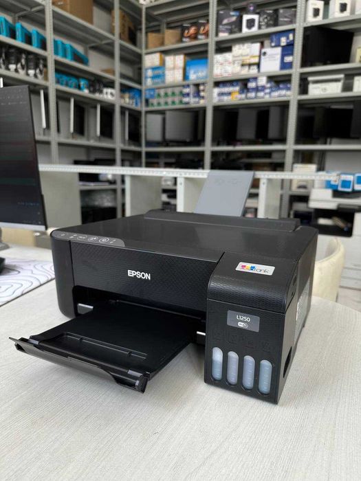 Принтер струйный цветной Epson L1250 А4, Wi-Fi