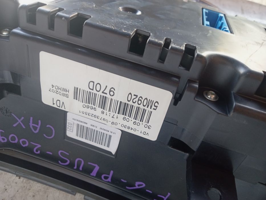 ceasuri bord uk  volkswagen golf 6 plus  benzina 2009