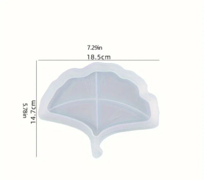Силиконовая форма листик