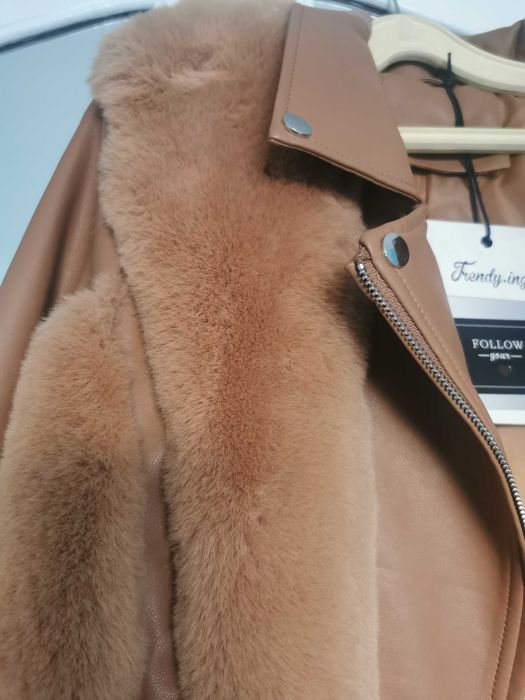 Яке от изкуствена кожа