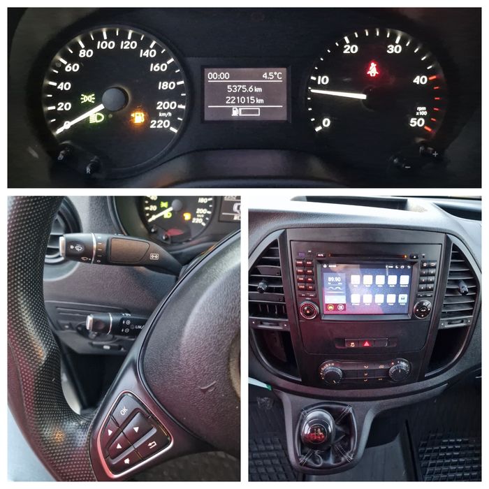 Mercedes Vito 2.2 TDI 2015 lung AC 3locuri