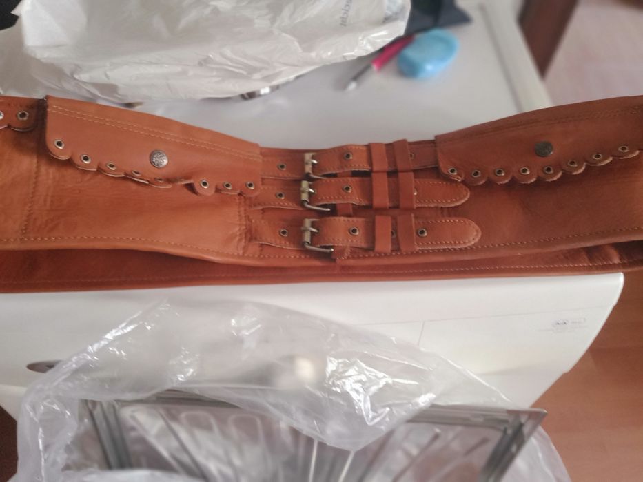 Brâu din piele xxl