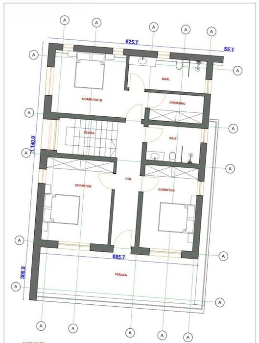 Casa individuala, 160 mp, zona Nord-Vest