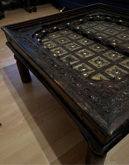 Masa de cafea din lemn de tec