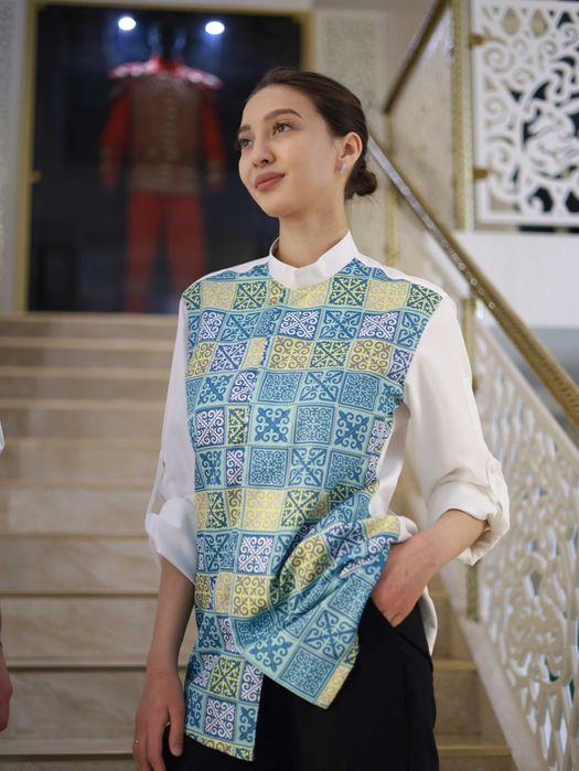 "Atameken" китель  рубашка спецодежда ресторан/бар/клуб