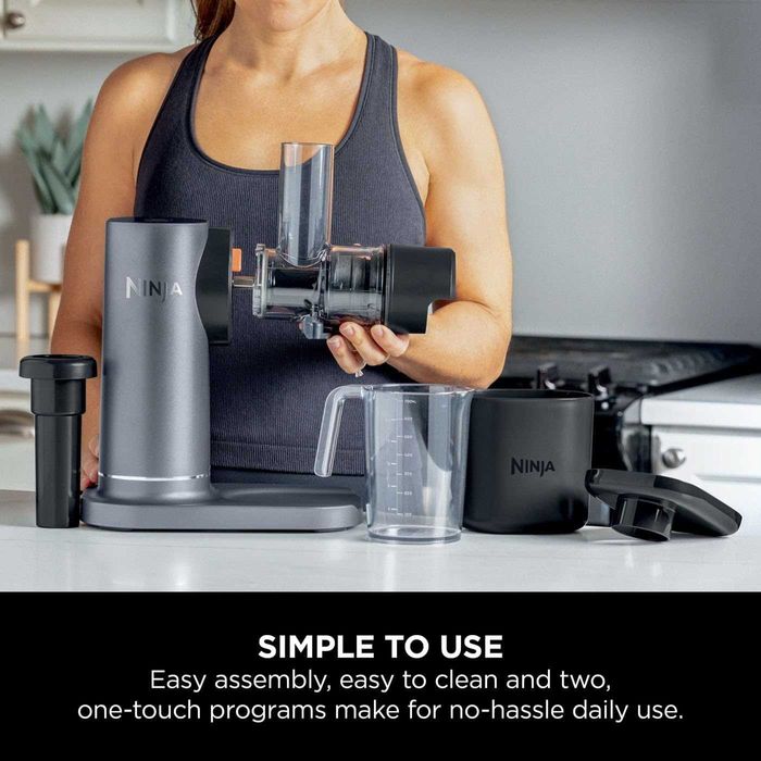 Бавнооборотна сокоизстисквачка Ninja Cold Press NeverClog (JC151EU)