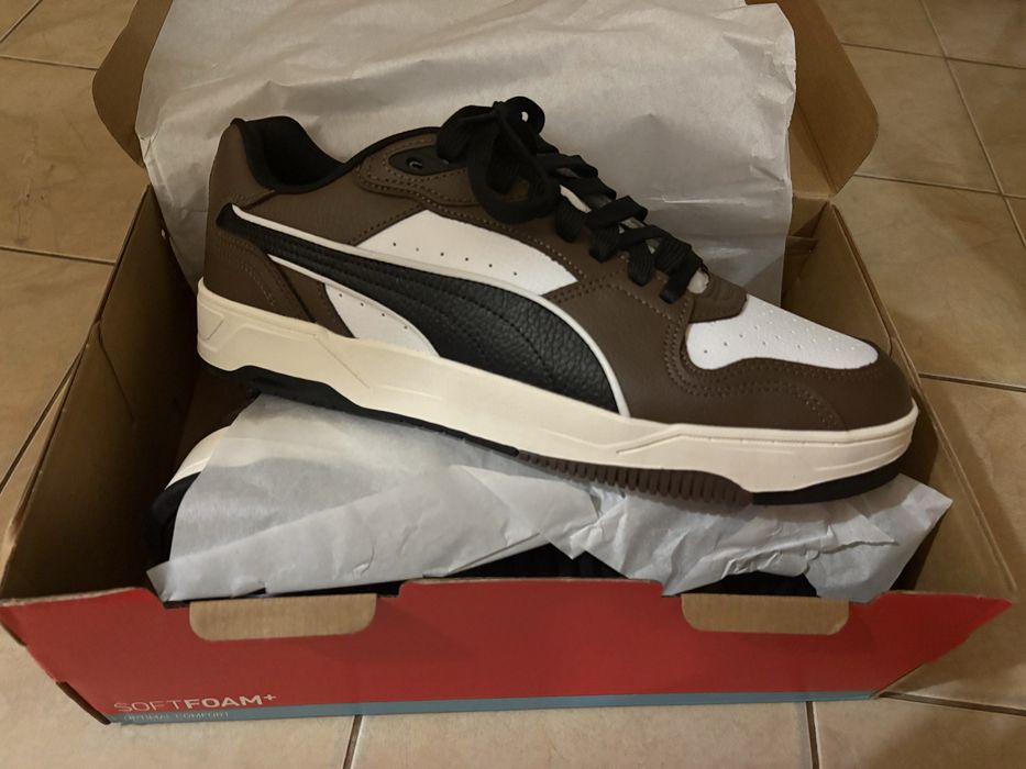 Мъжки кожени маратонки Puma