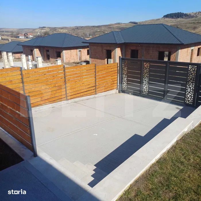 Casa individuala pe un singur nivel, 120 mp, teren 500 mp, Corusu-Baci