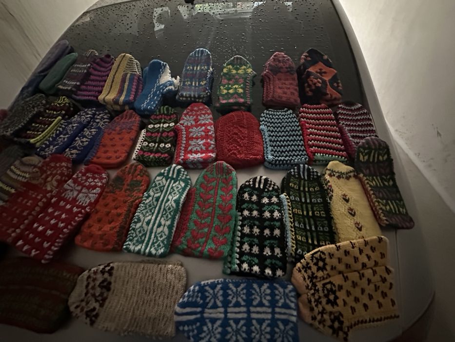 Дамски терлици от естествена вълна