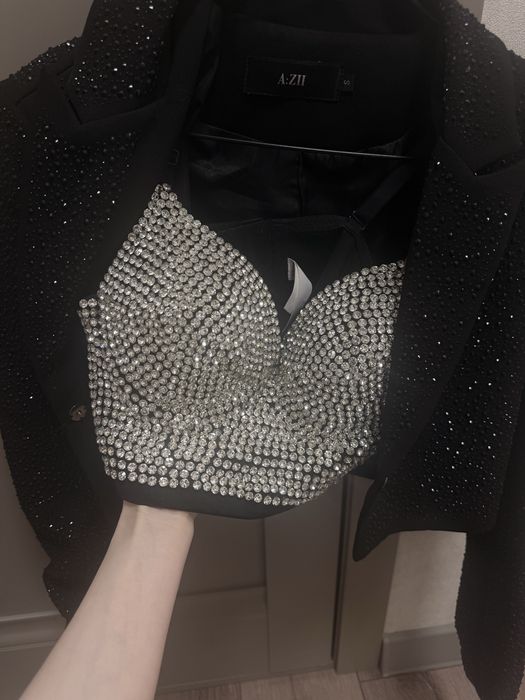 Пиджак и корсет