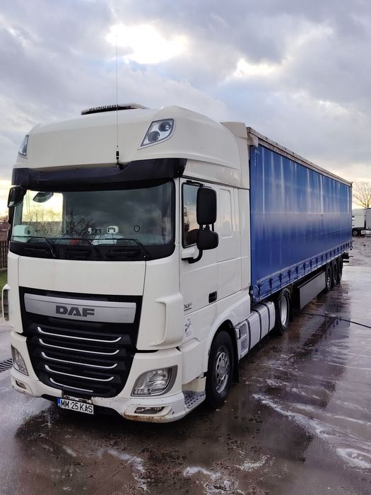 De vanzare Daf XF 480 cu remorca Schmitz