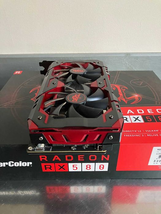 AMD radeon RX580 8 GB Powercolor rx580 8 GB Red Devil гр. Хаджидимово ...