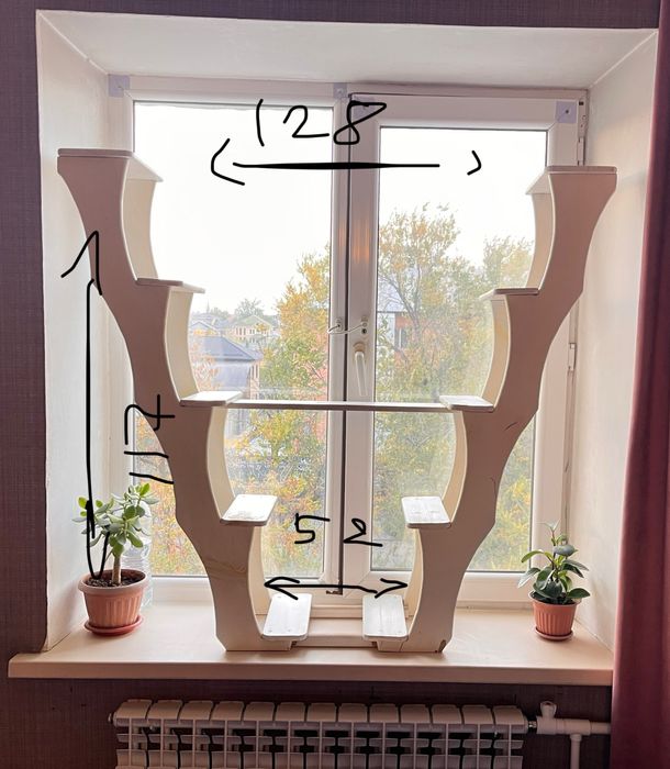 Полка для цветов