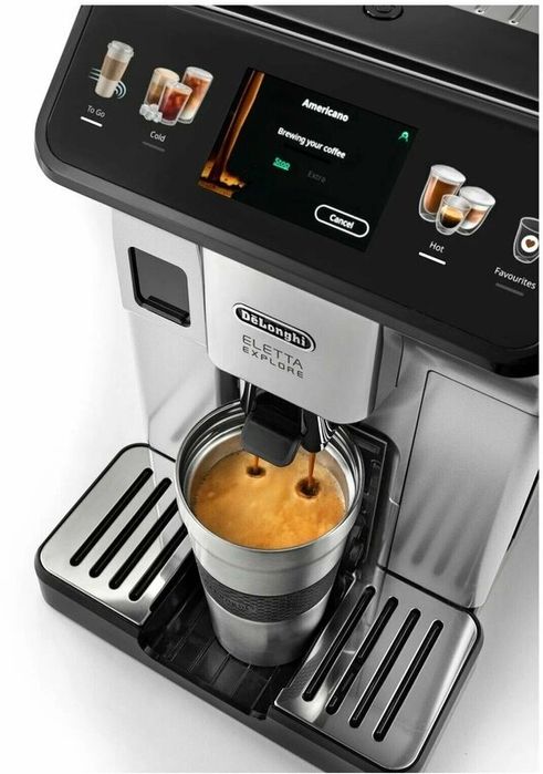 Кофемашина DeLonghi ECAM450.55 S Eletta Explore цвет серебристый