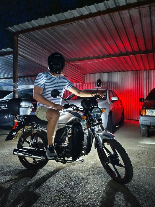 Скутер мопед ALPHA на учёте